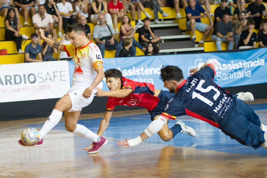 Victoria trabajada para estar en una nueva final de la Copa Catalunya (1-5)